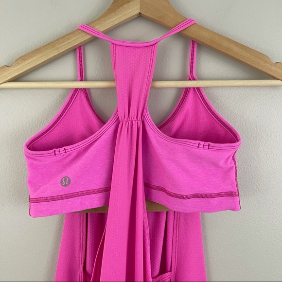 LULULEMON Hot Pink Paris Perfect No Limits Tank Top - Picture 7 of 10